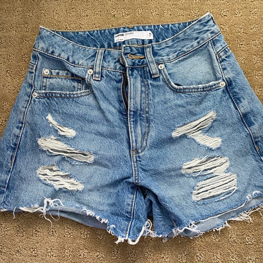 Garage Denim shorts